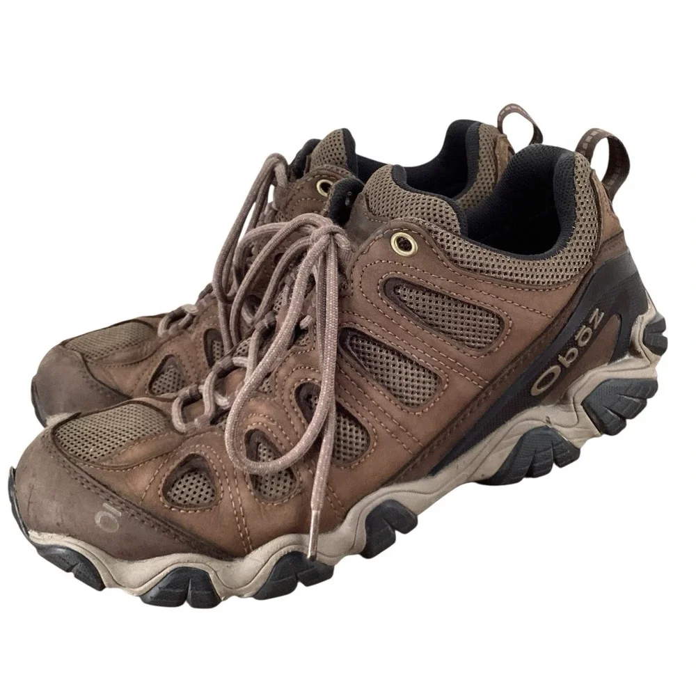 Oboz Sawtooth II Low Men's Hiking‎ Shoe- Pewter size 12